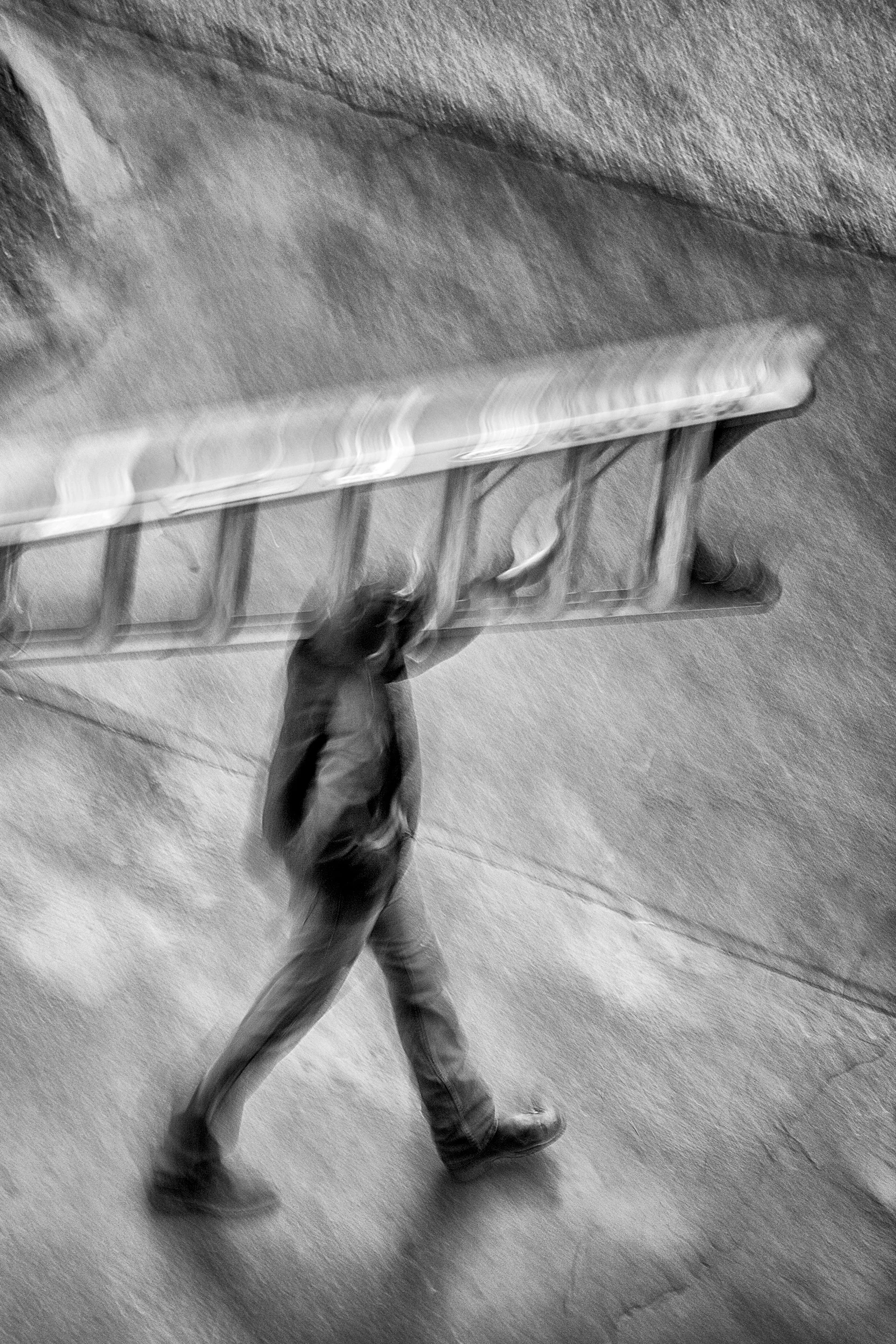 Worker-W-Blue-Ladder-Very-Blurred-Near-Street-from-Studio-Window-BW_81967.jpg