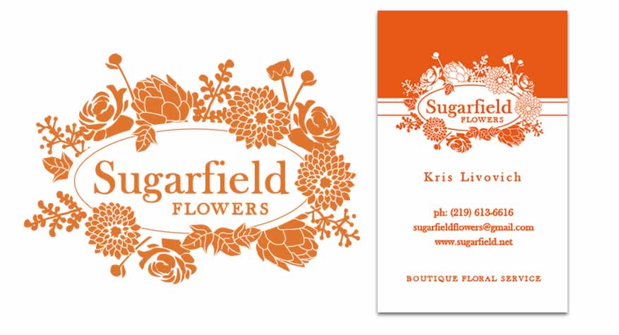 Sugarfield Flowers Logo