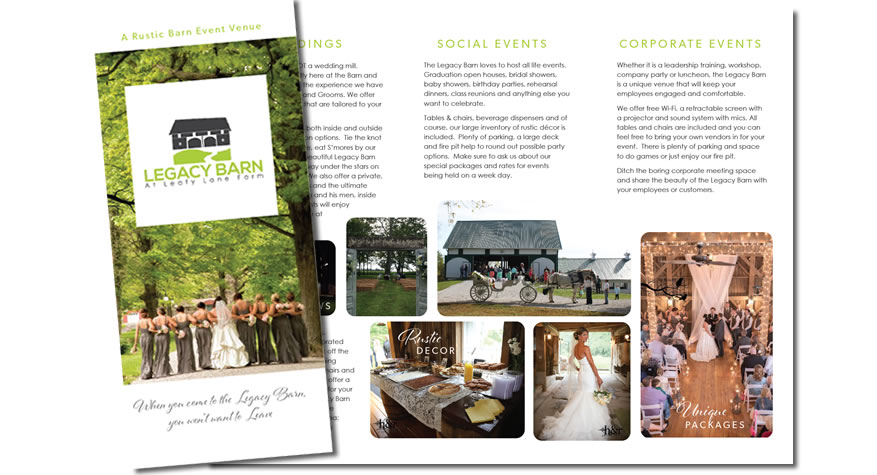 Legacy Barn Brochure