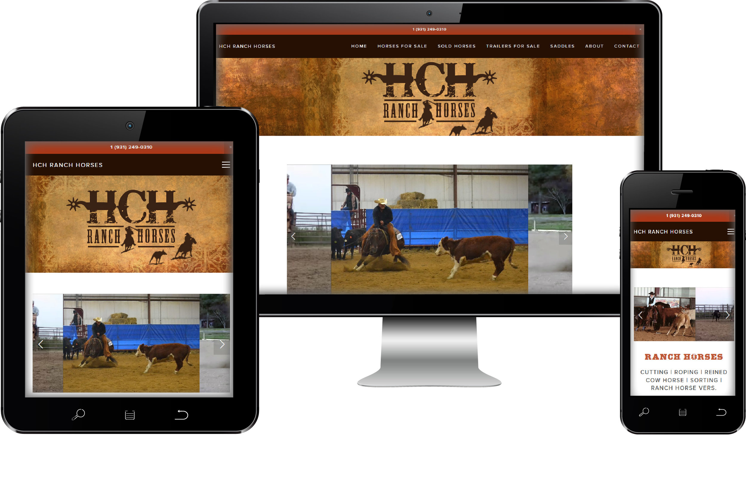 HCH Equestrian Web Site Design