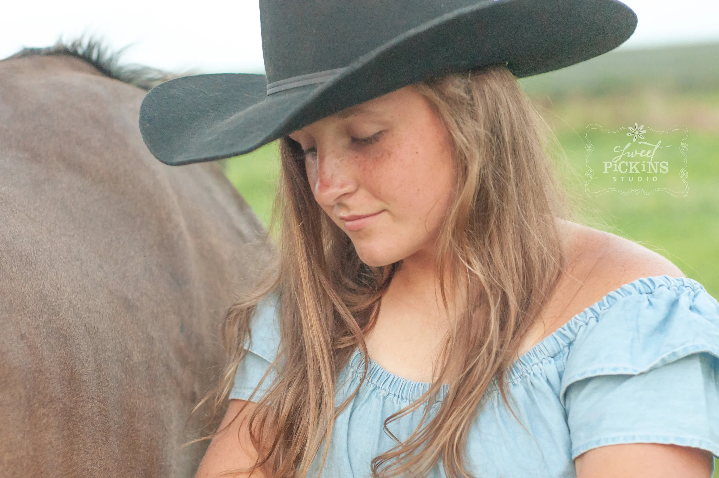 Peru, Indiana Horse and Cowgirl Portrait Photography Session by Sweet Pickins Studio
