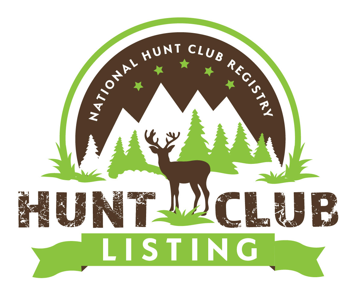 Hunt Club Listing Logo Design