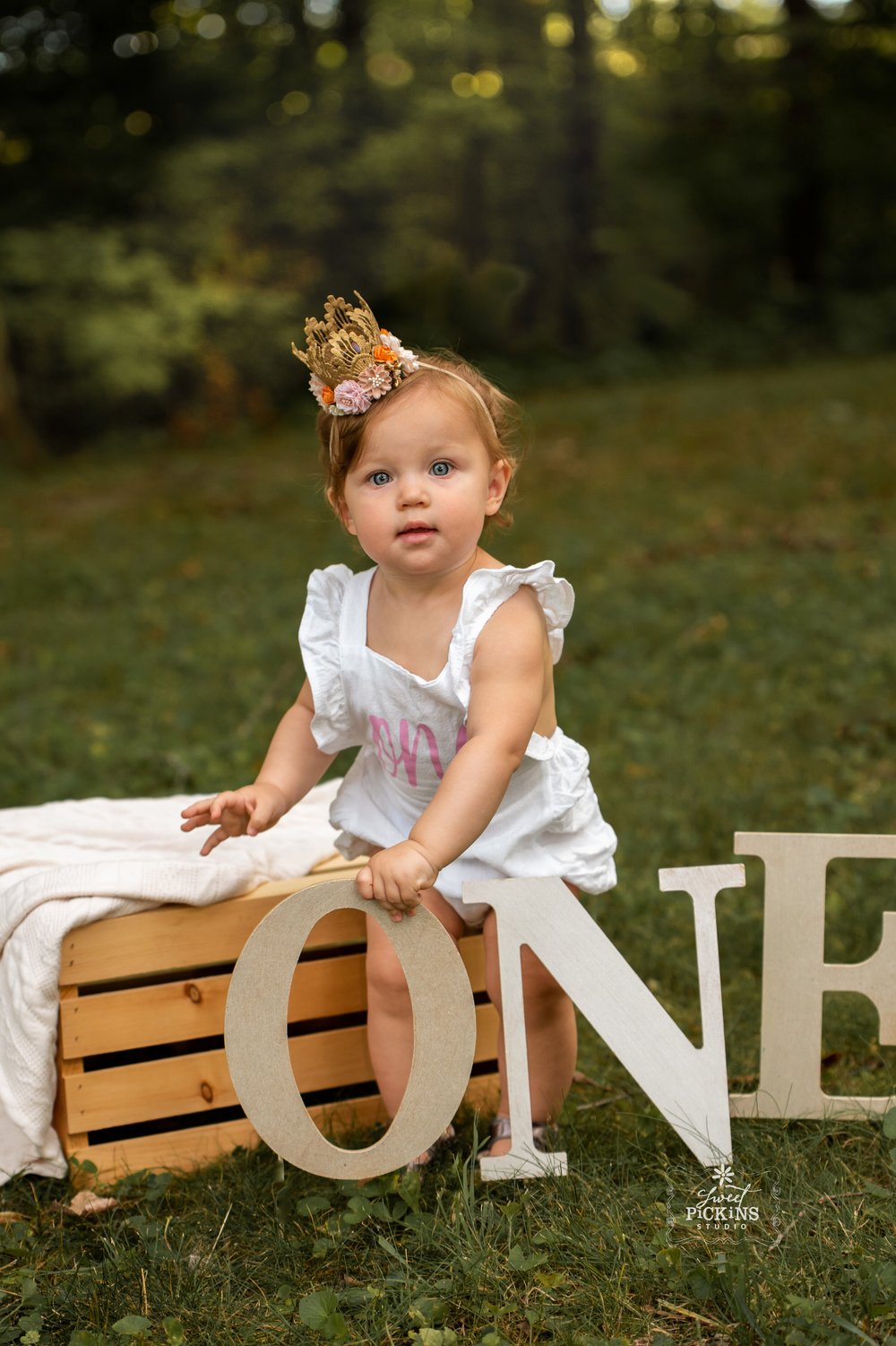 Outdoor Vintage Cake Smash Sweet Pickins Studio