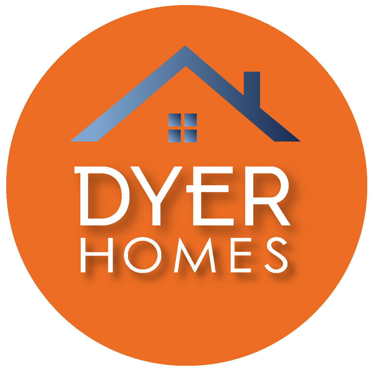 Dyer Homes Real Estate Logo Design
