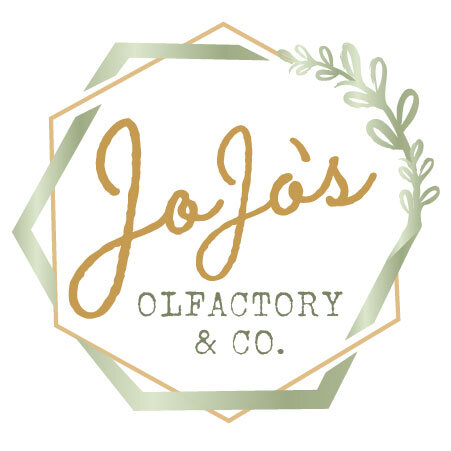 JoJo’s Olfactory & Company Candle Bar Logo Design