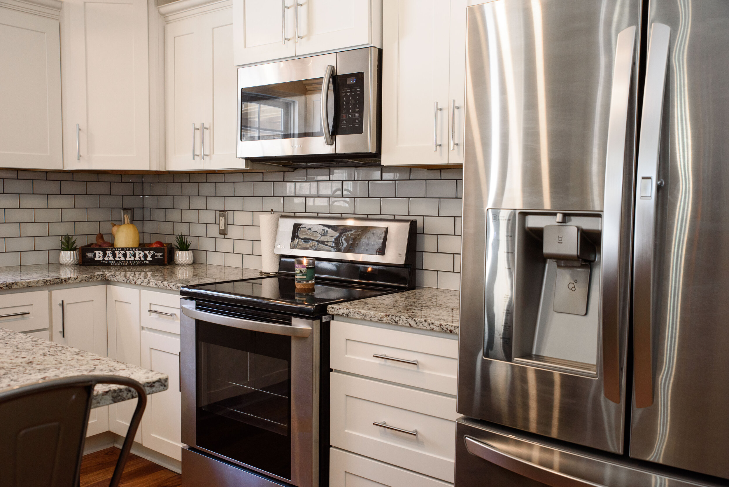 Real Estate Kitchen Photography with Stainless Appliances