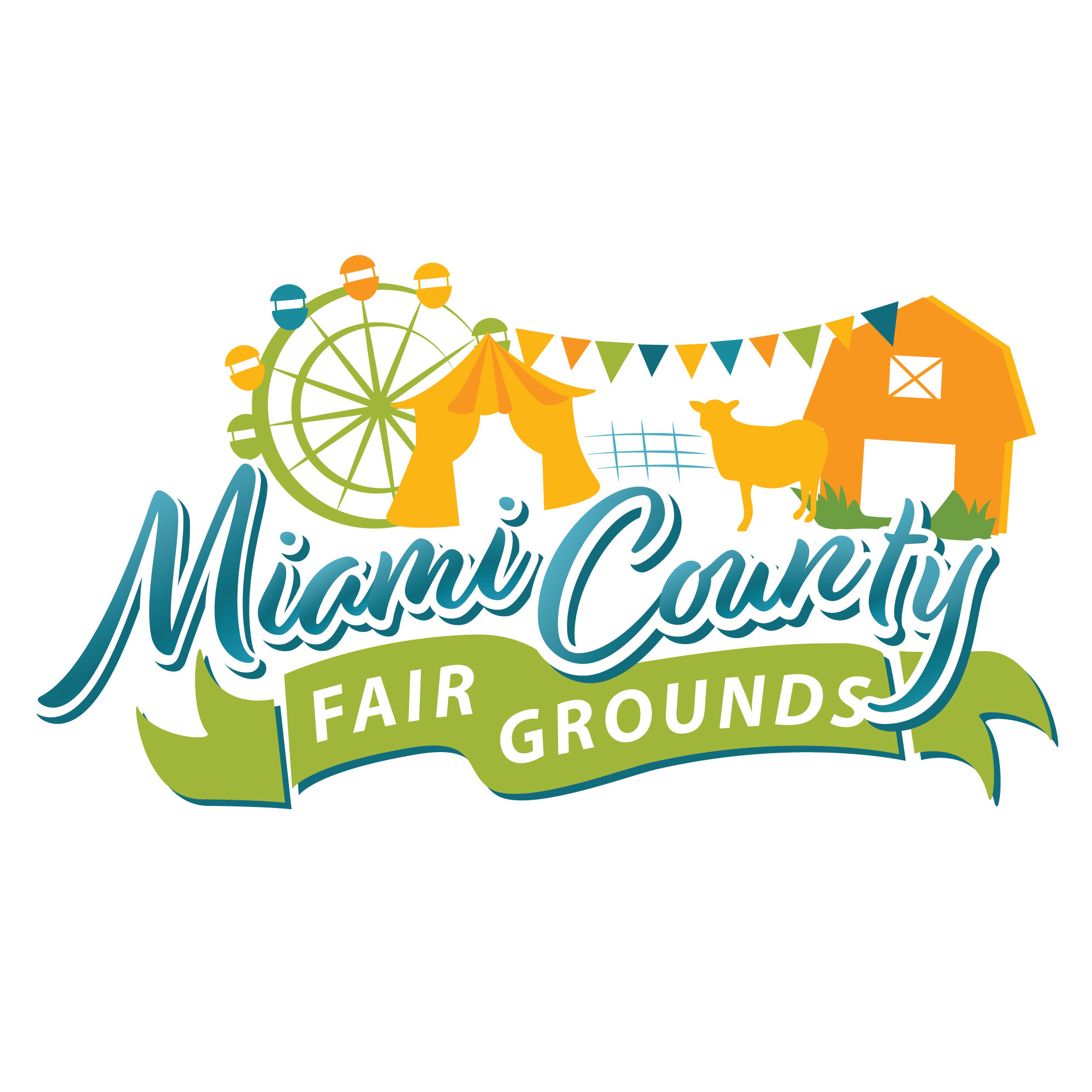 Peru Indiana logo design for Miami County Fairgrounds