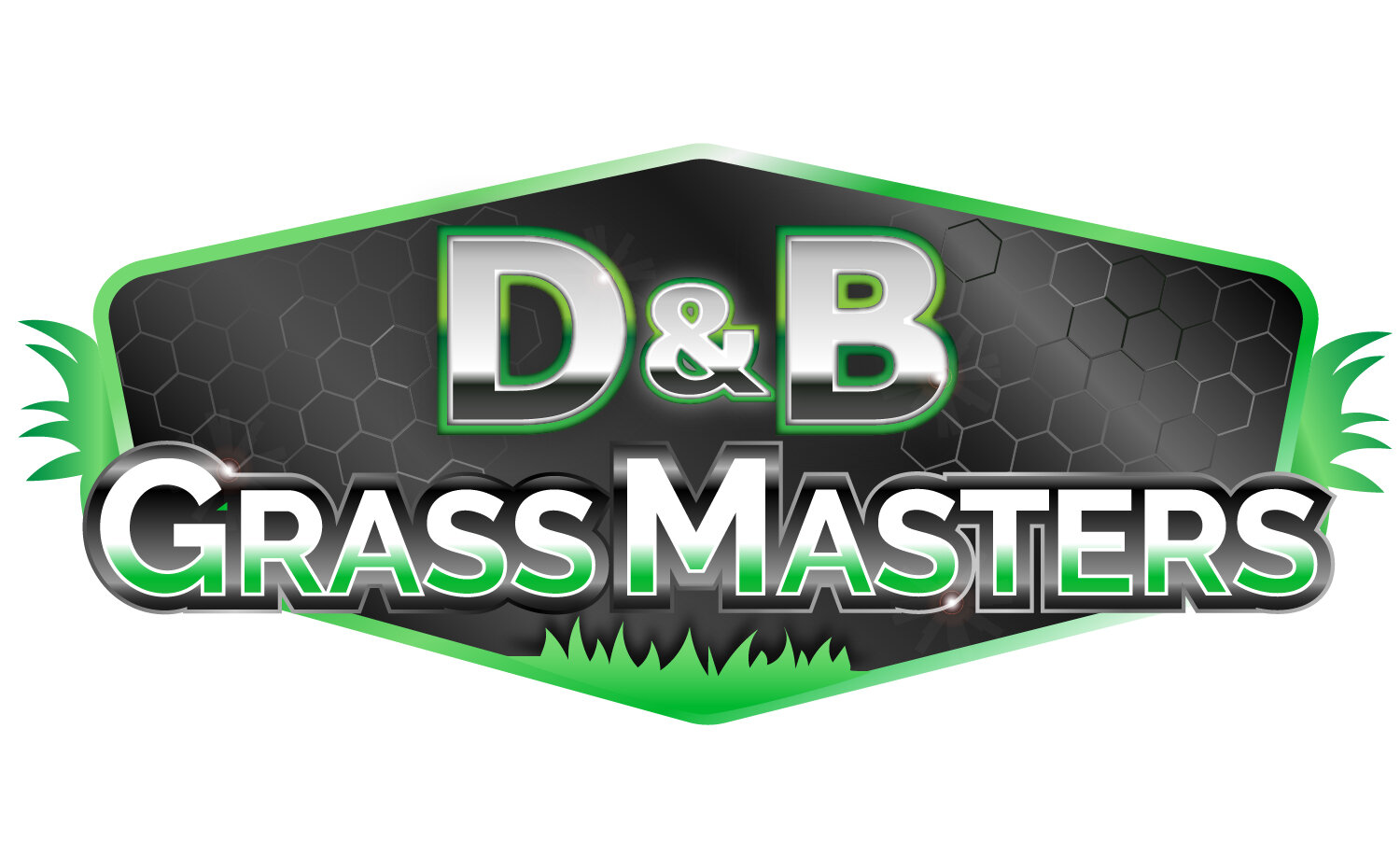 D & B Grass Masters Logo Design, Peru Indiana