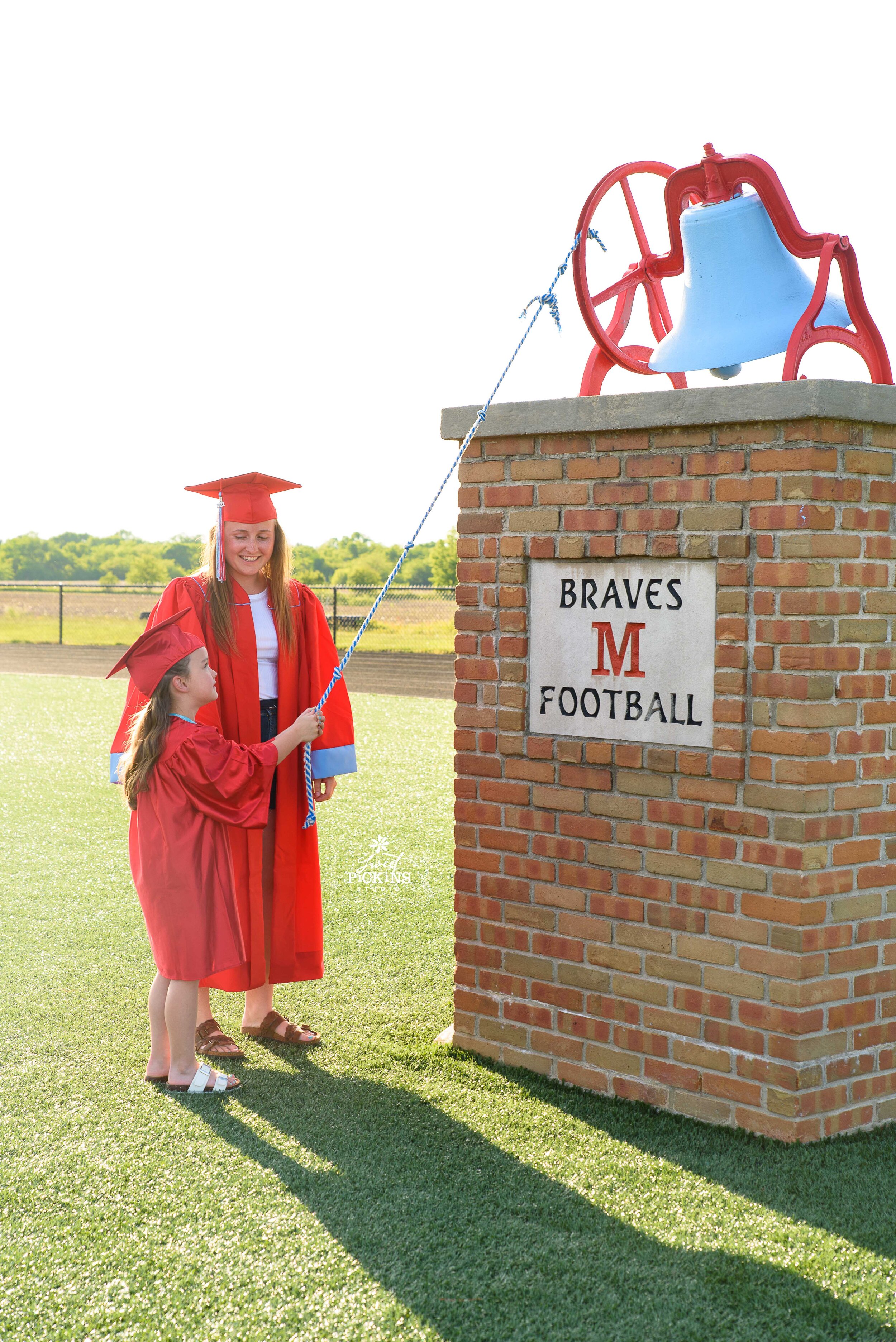 High School Senior Graduation Cap & Gown Photography — Sweet Pickins ...