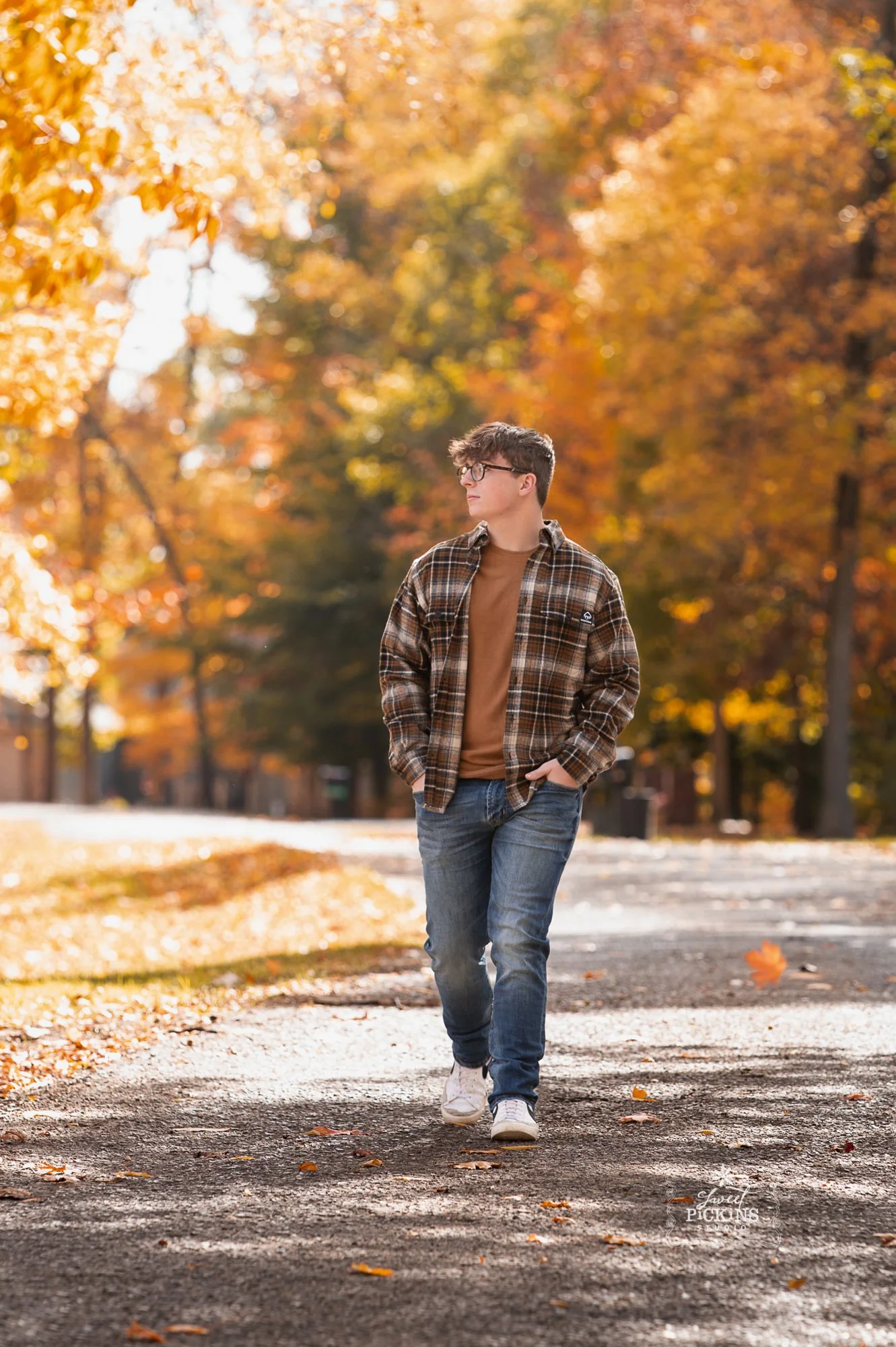 Peru Indiana Fall Senior Guy Photography (Copy)