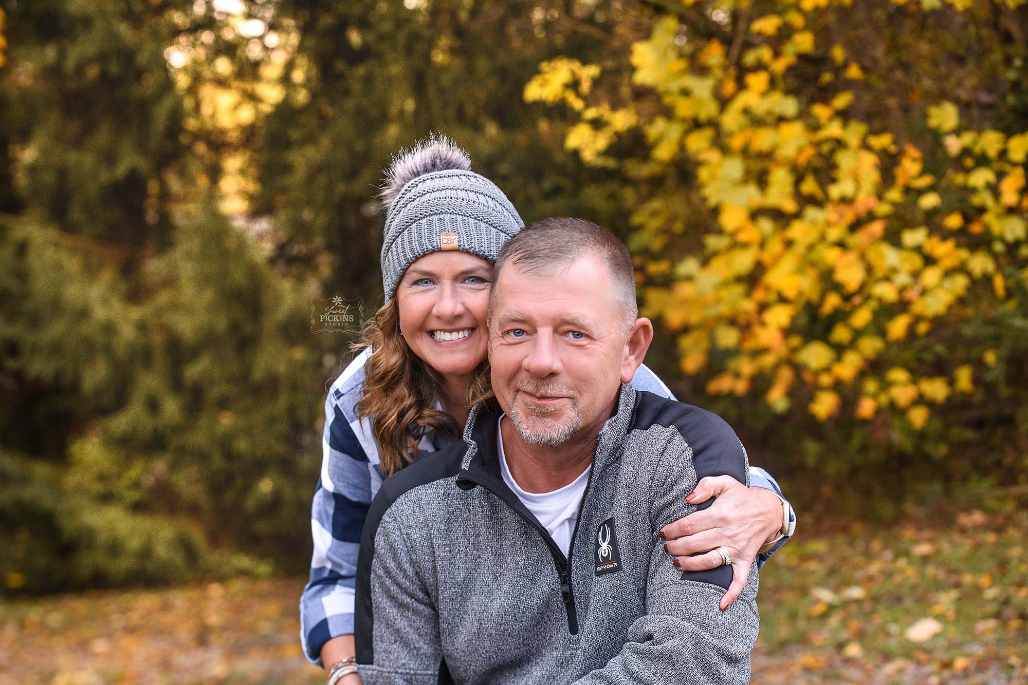 Sweet Pickins Studio Fall Couples Photographer