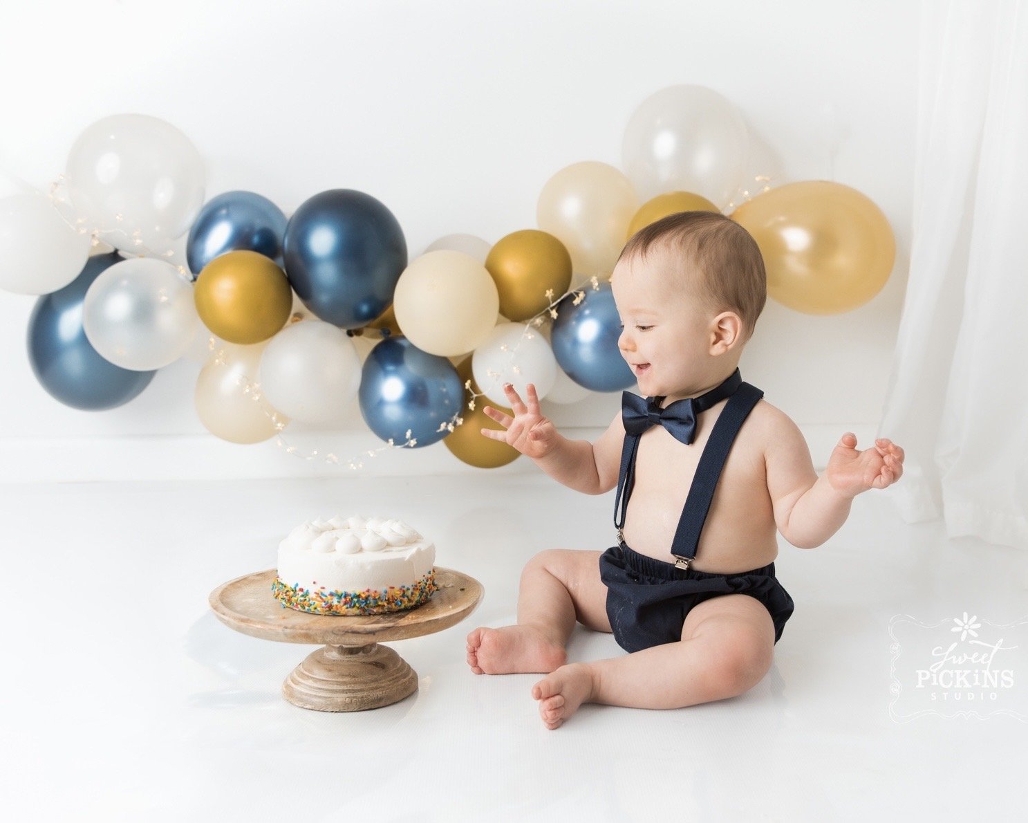 First Birthday Cake Smash Photographer