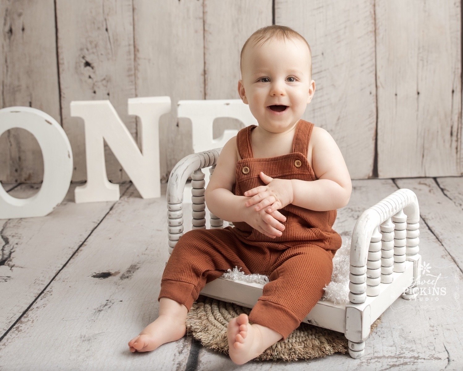 Baby Boy First Birthday Milestone Photography 