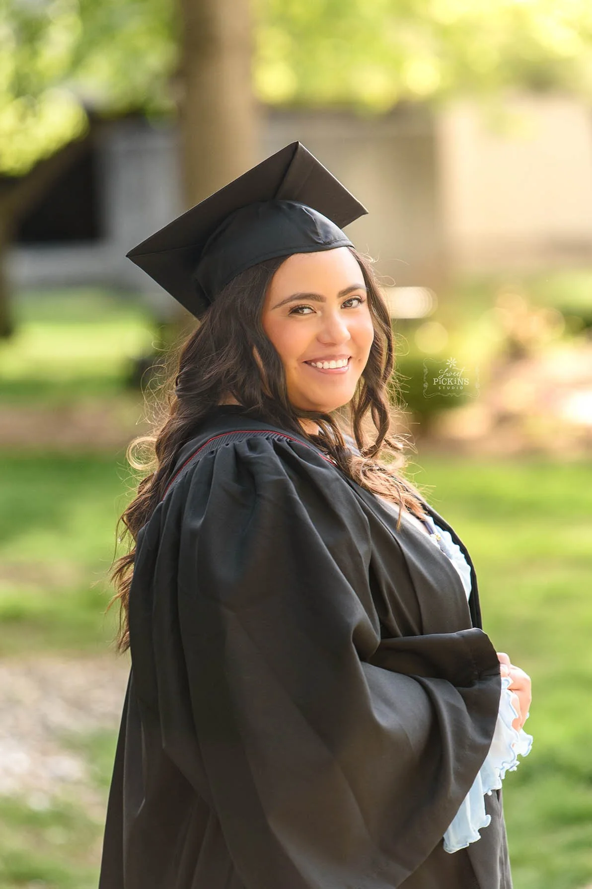 IU Kokomo Graduation Cap & Gown Senior Photography (Copy)
