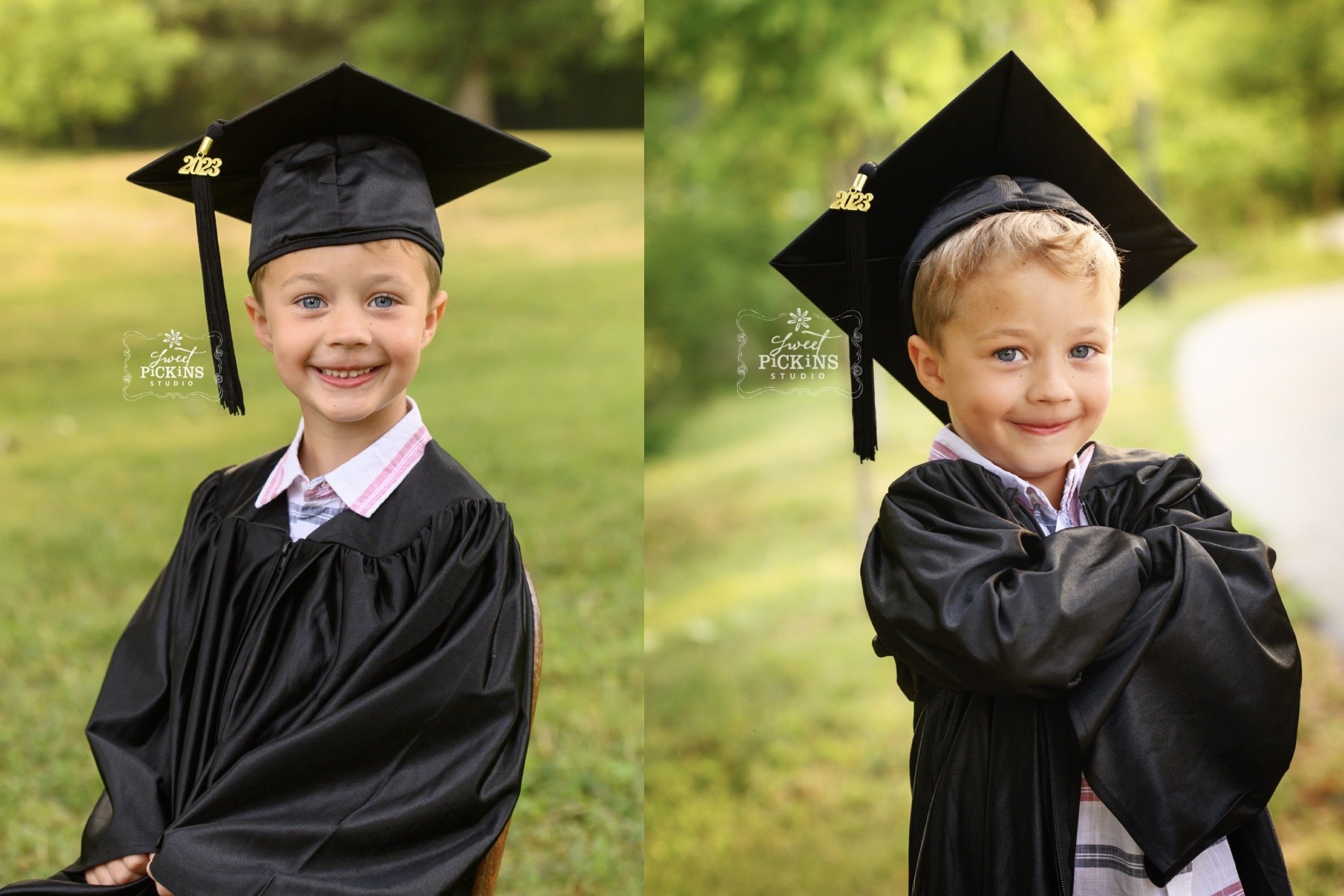 Kindergarten Cap & Gown Photographer
