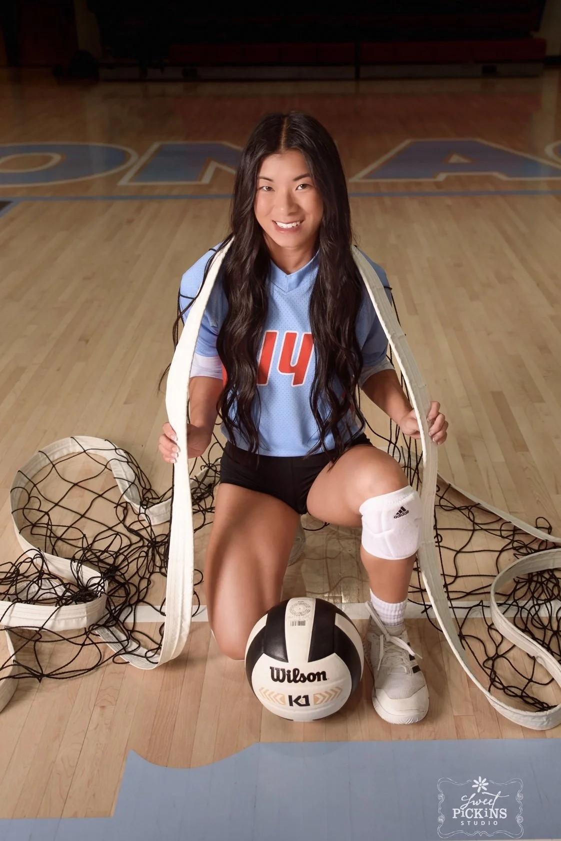 Volleyball Senior Photography in Bunker Hill, Indiana (Copy)