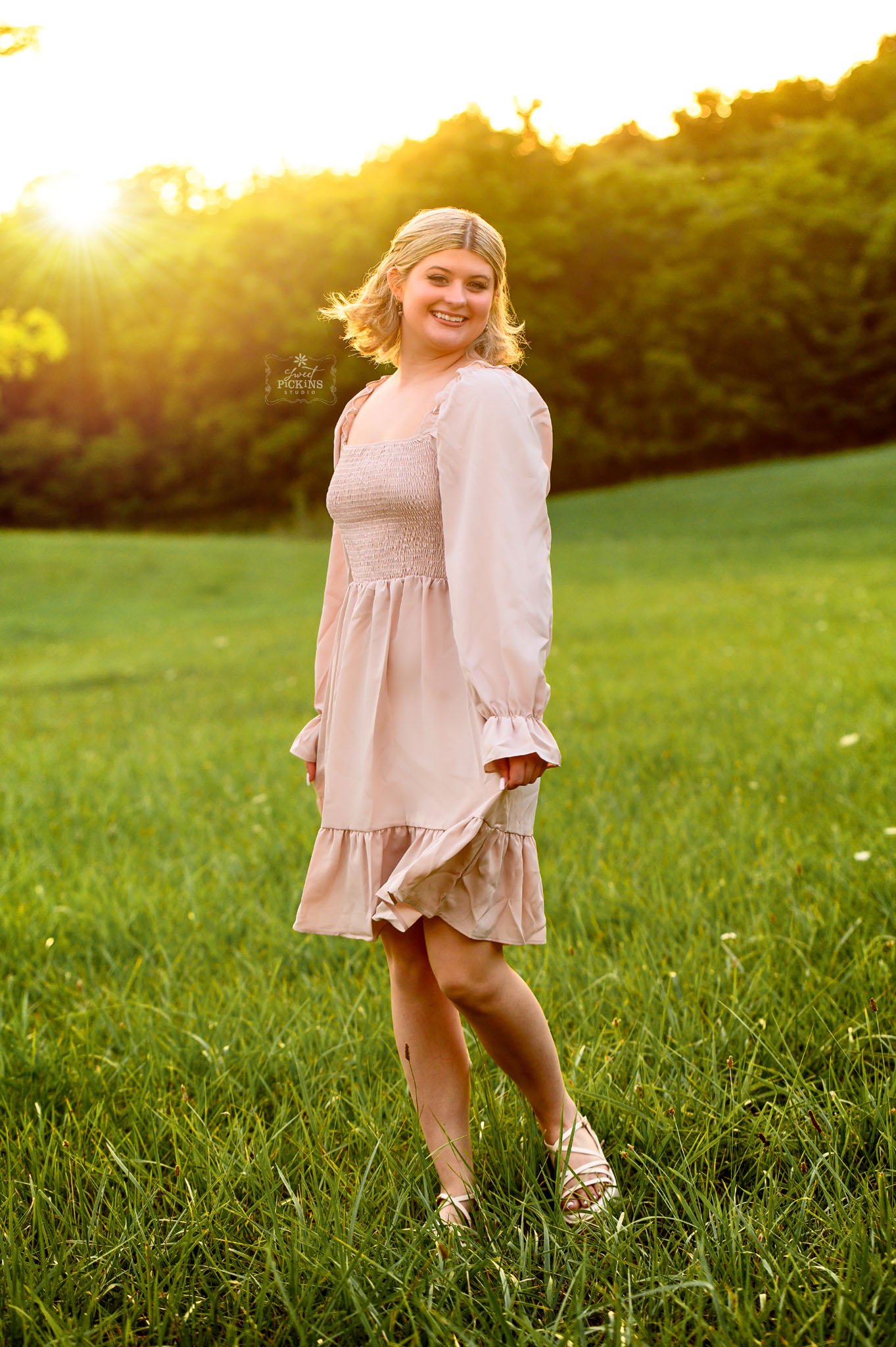 Late Summer Sunset Senior Girl Photography (Copy)