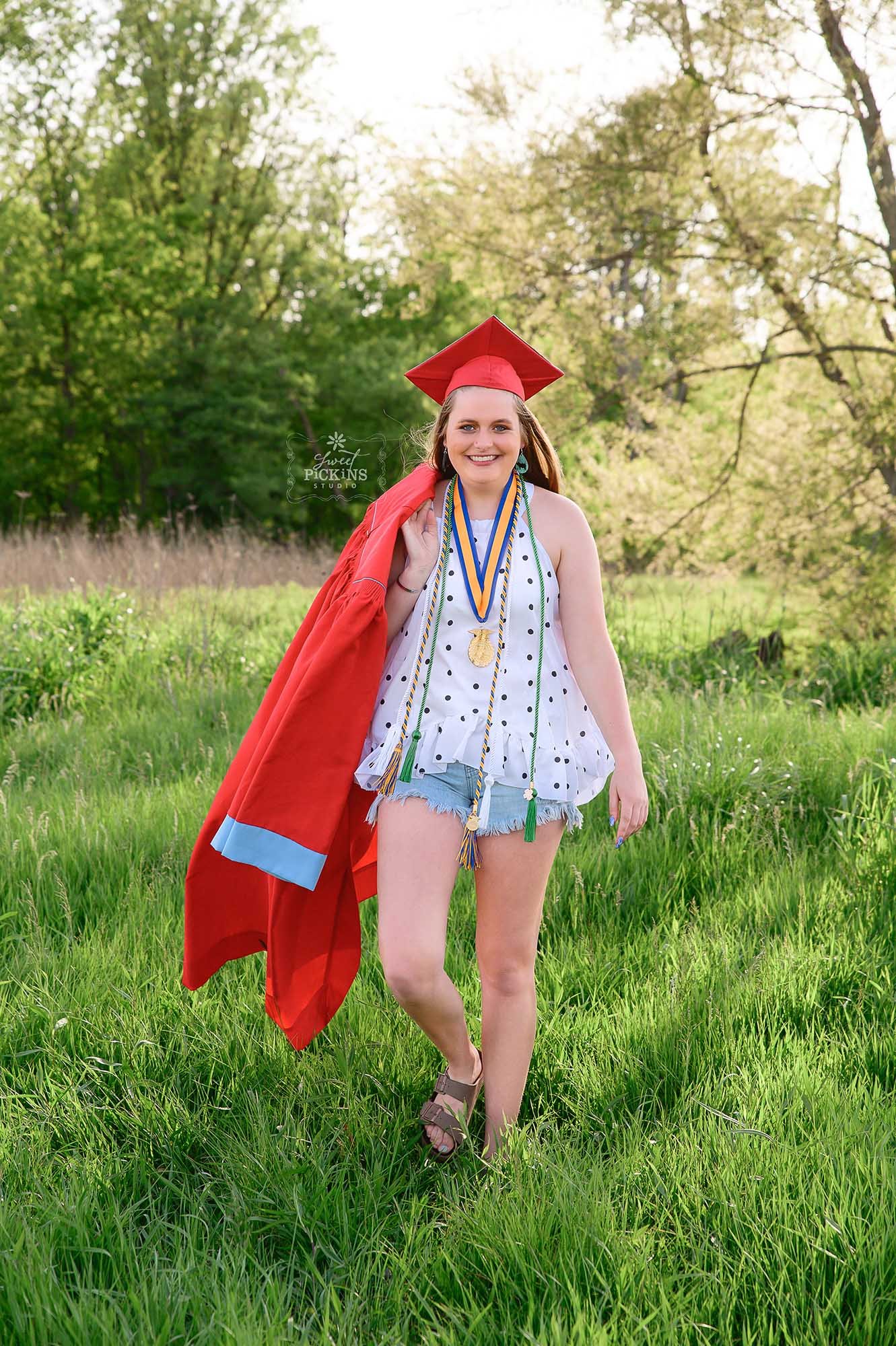 Peru, Indiana Cap &amp; Gown Photography for Graduation