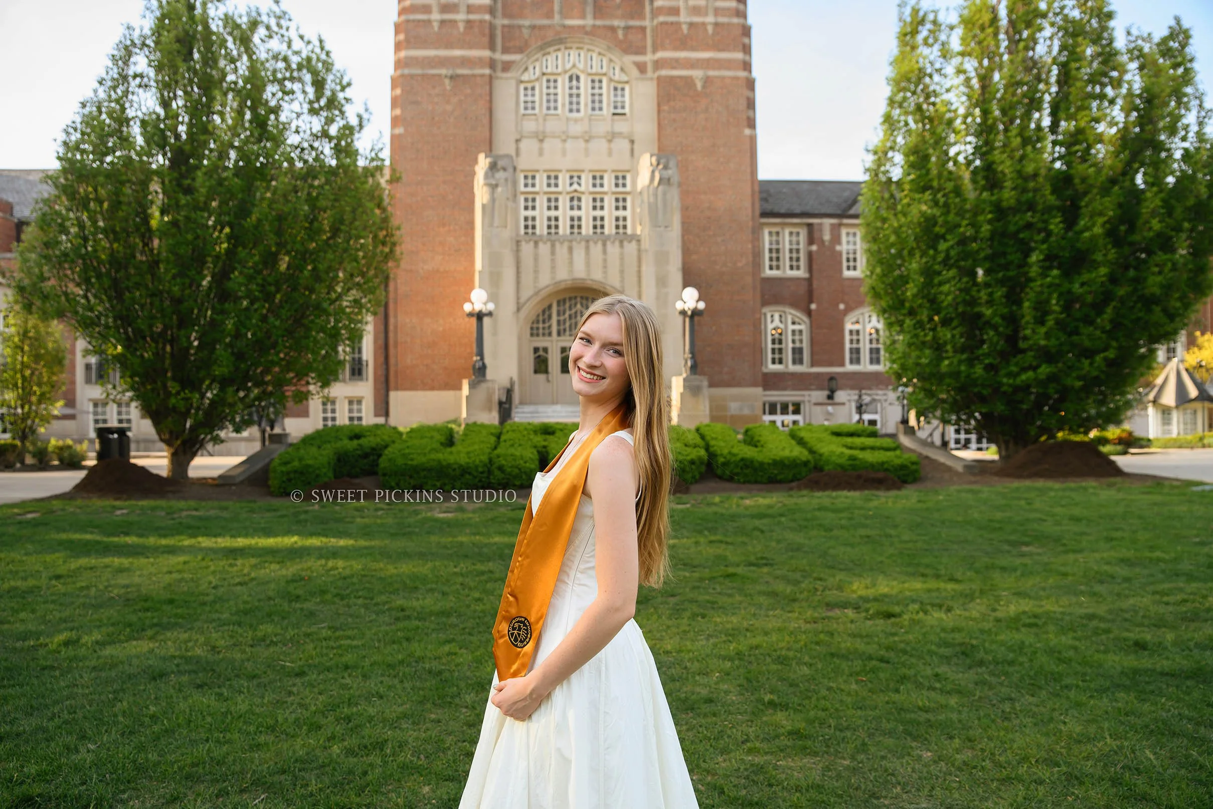 Maggie’s Purdue Graduation Portraits in West Lafayette, Indiana 