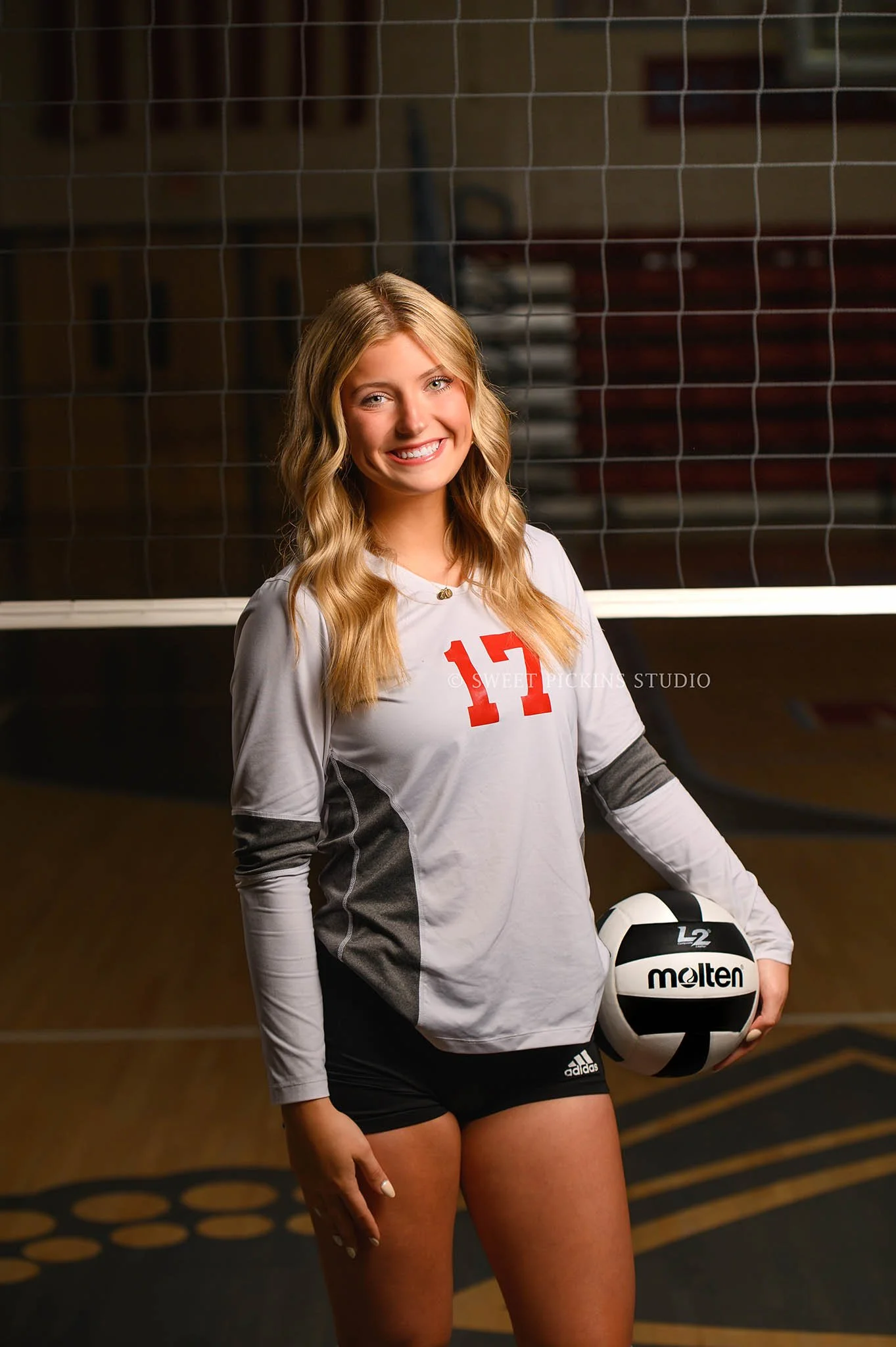 Indiana Sports Senior Photography for Maconaquah Girls Volleyball senior athlete by Sweet Pickins Studio senior photographer Amanda Wilson ©