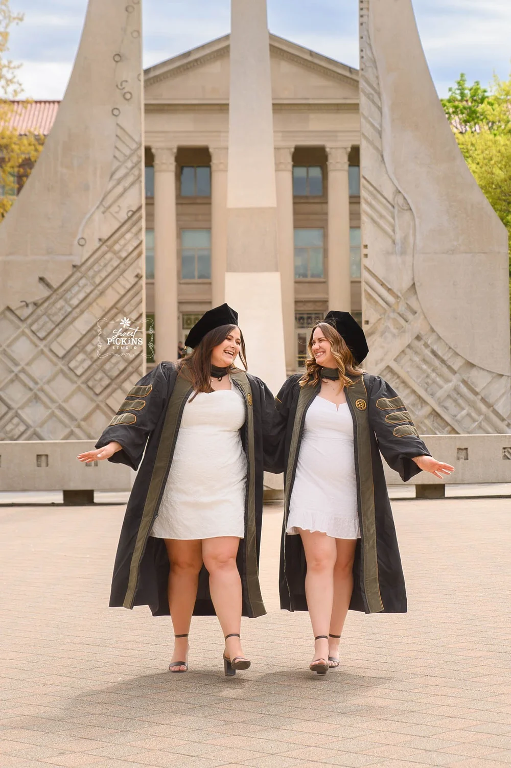 Katelyn | Purdue Graduation Cap and Gown Photography in Spring — Sweet ...