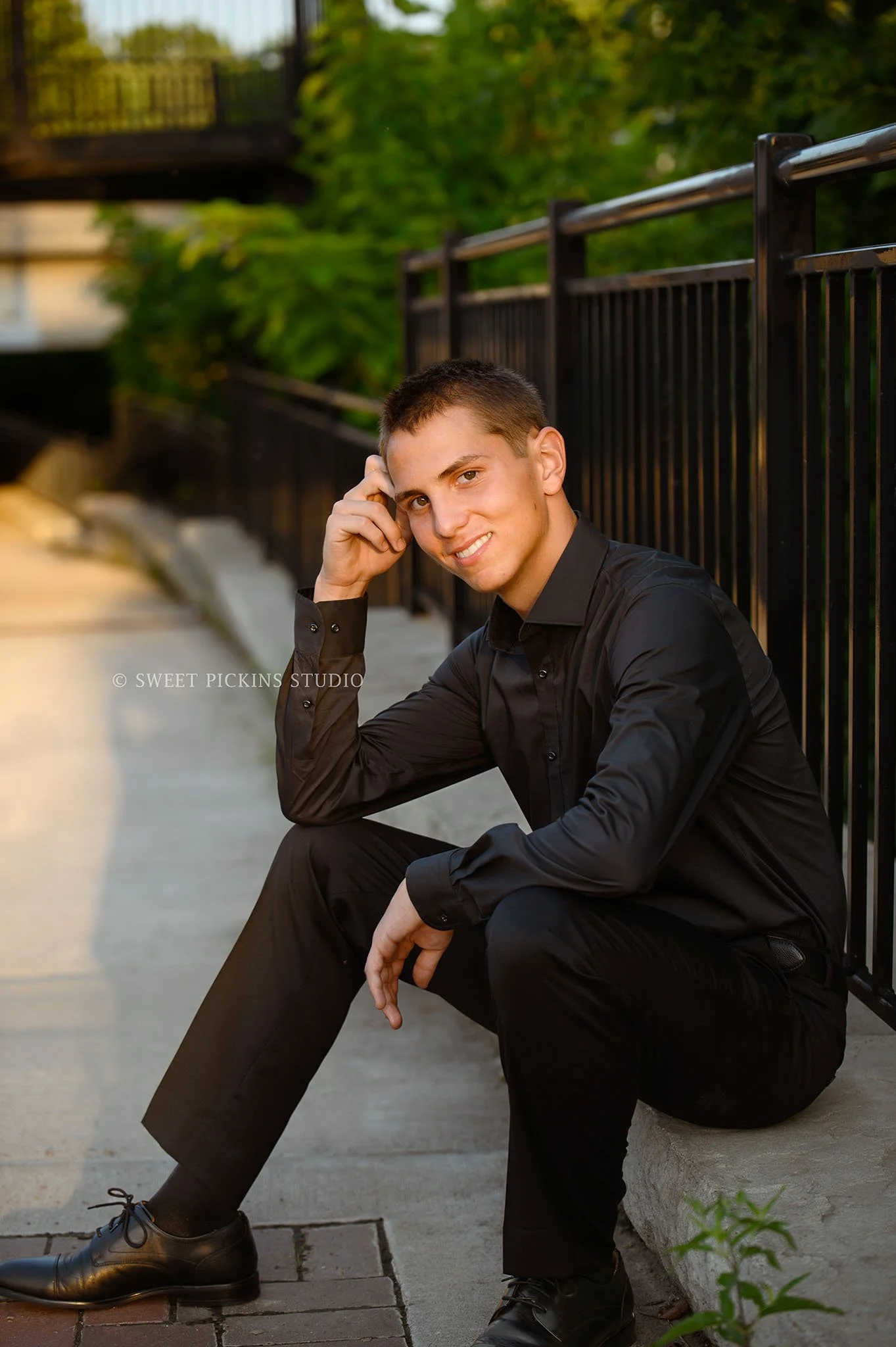SAM Kokomo Indiana Senior Photography for Northwestern Tigers class of 2026 by Sweet Pickins Studio senior photographer Amanda Wilson ©