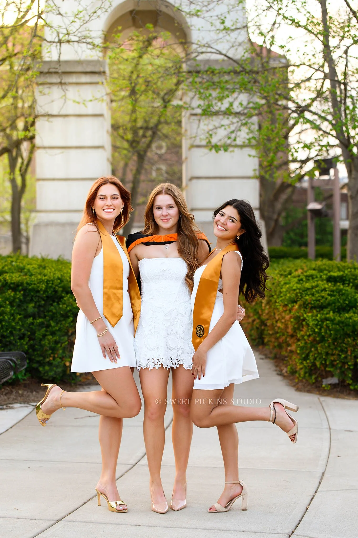 Purdue Graduation Photography for Sorority Sisters in West Lafayette, IN   Sweet Pickins Studio Photography & Design