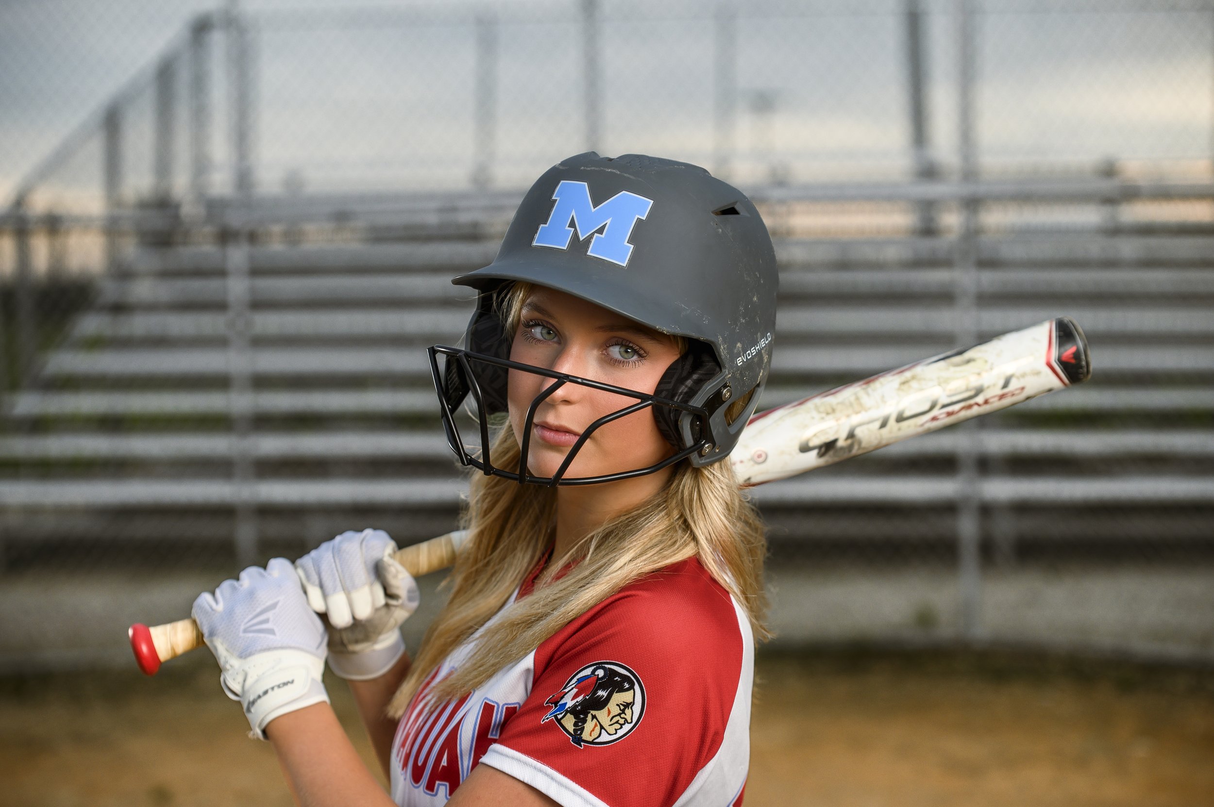 Indiana sports senior photography for athlete