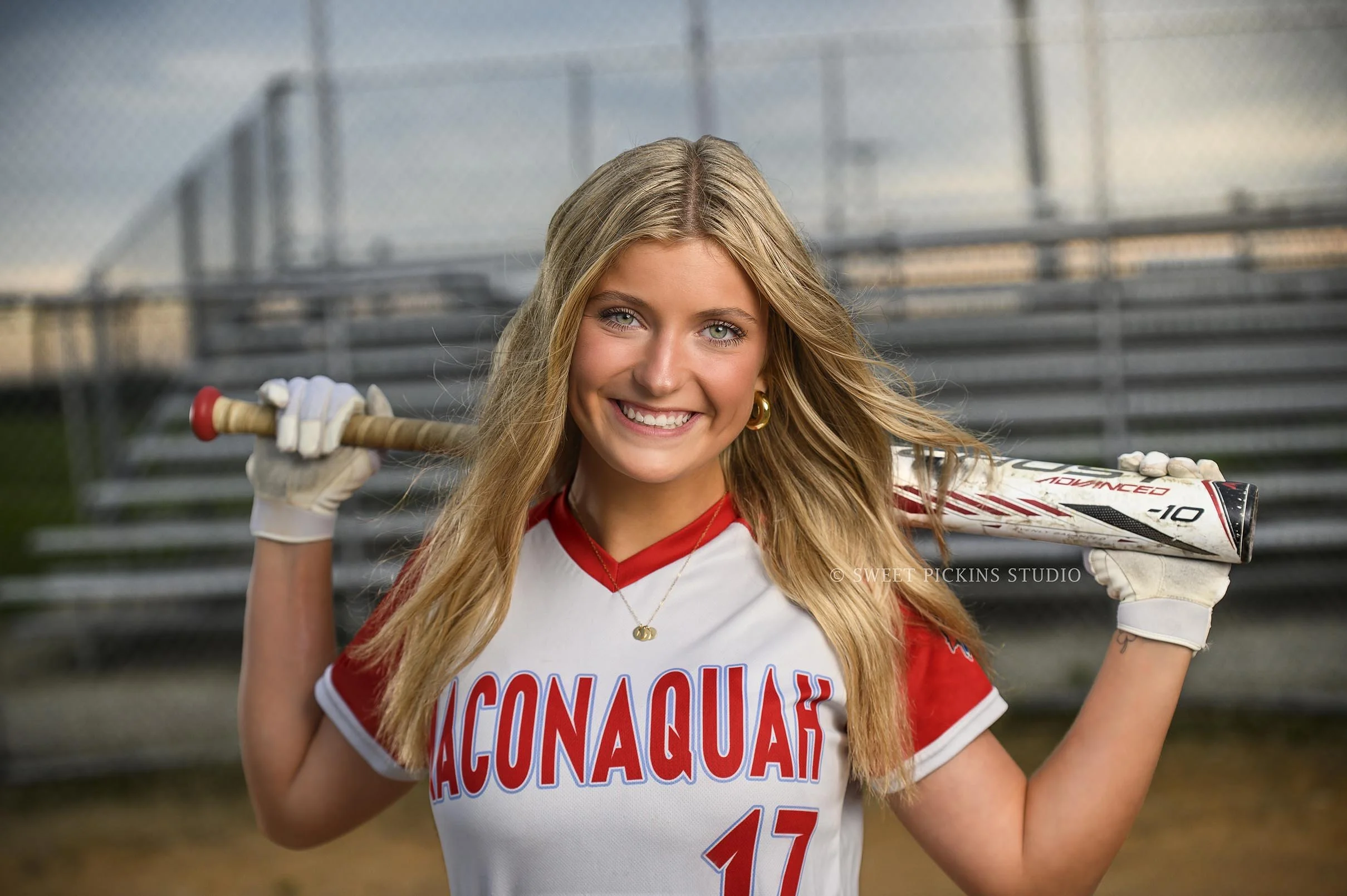 Indiana sports senior photography for athlete