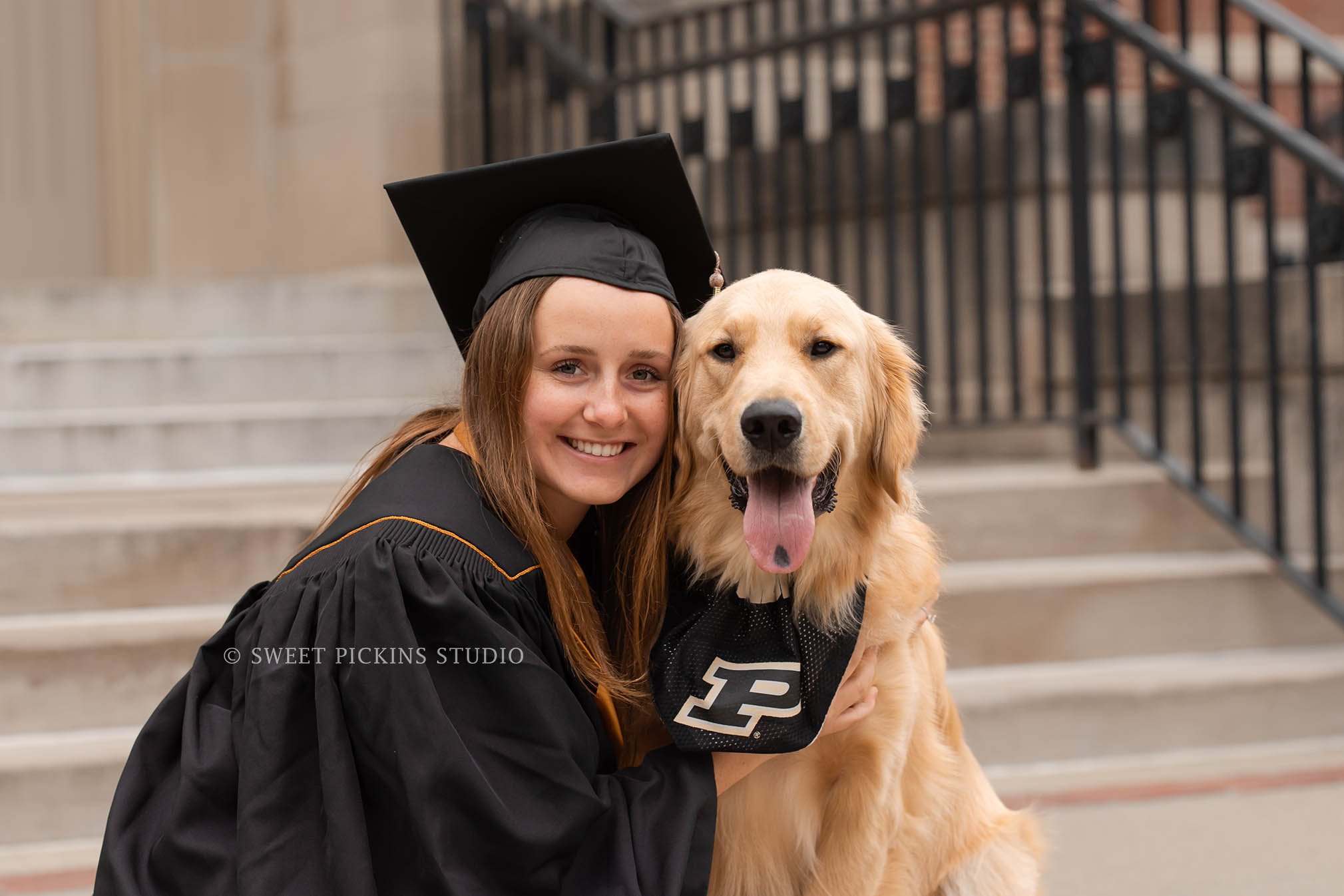Madison | Purdue Graduation Photography in Fall — Sweet Pickins Studio ...