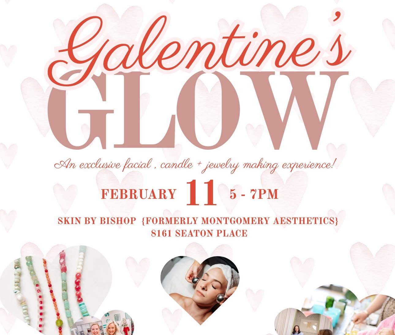Galentine’s Glow: A Self-Care Experience - Facials, Candles, and Necklaces
