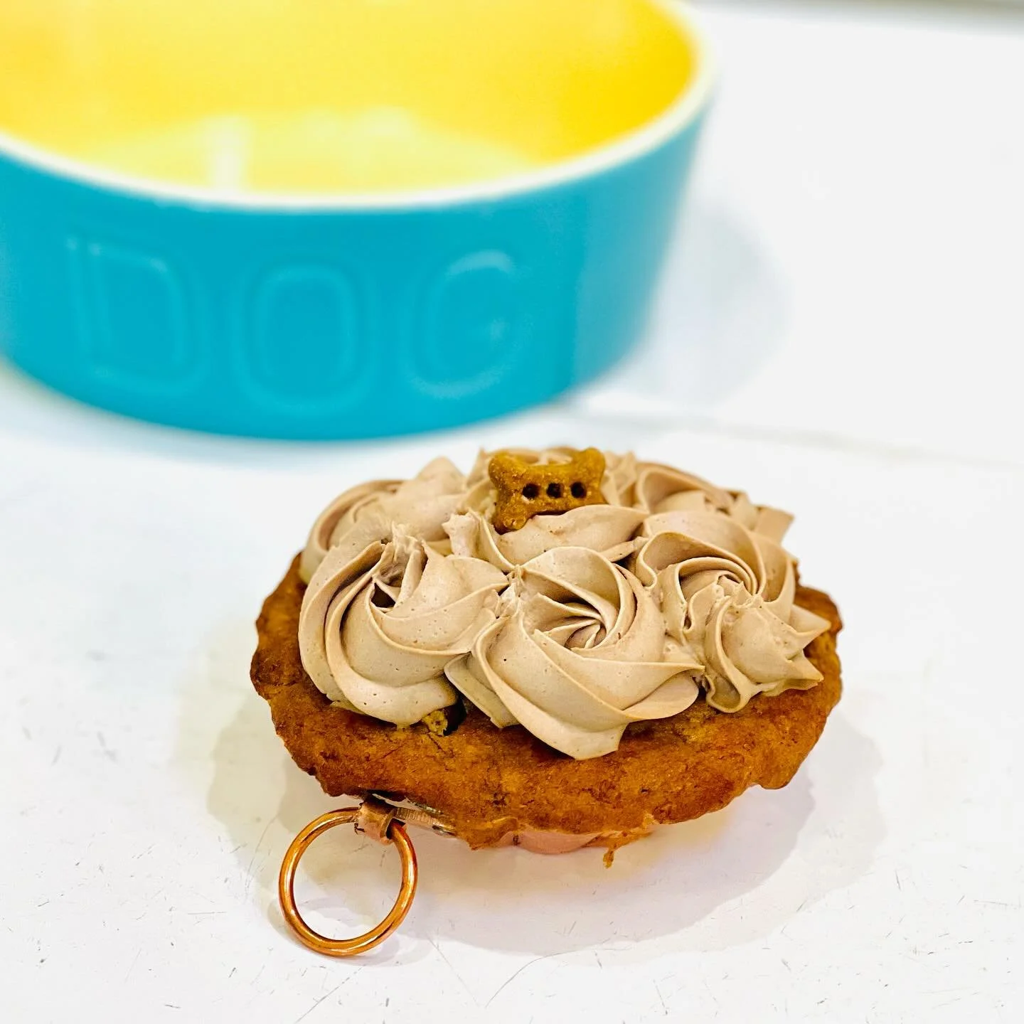 I KNOW IT IS COMING SOON . . .
The @kcrwgoodfood KCRW Pie Contest. I can feel the announcement coming any day now. Just in time I have come up with a new category: Pup Pies! No idea how I didn&rsquo;t make these before. Banana Peanut Butter Carob Chi