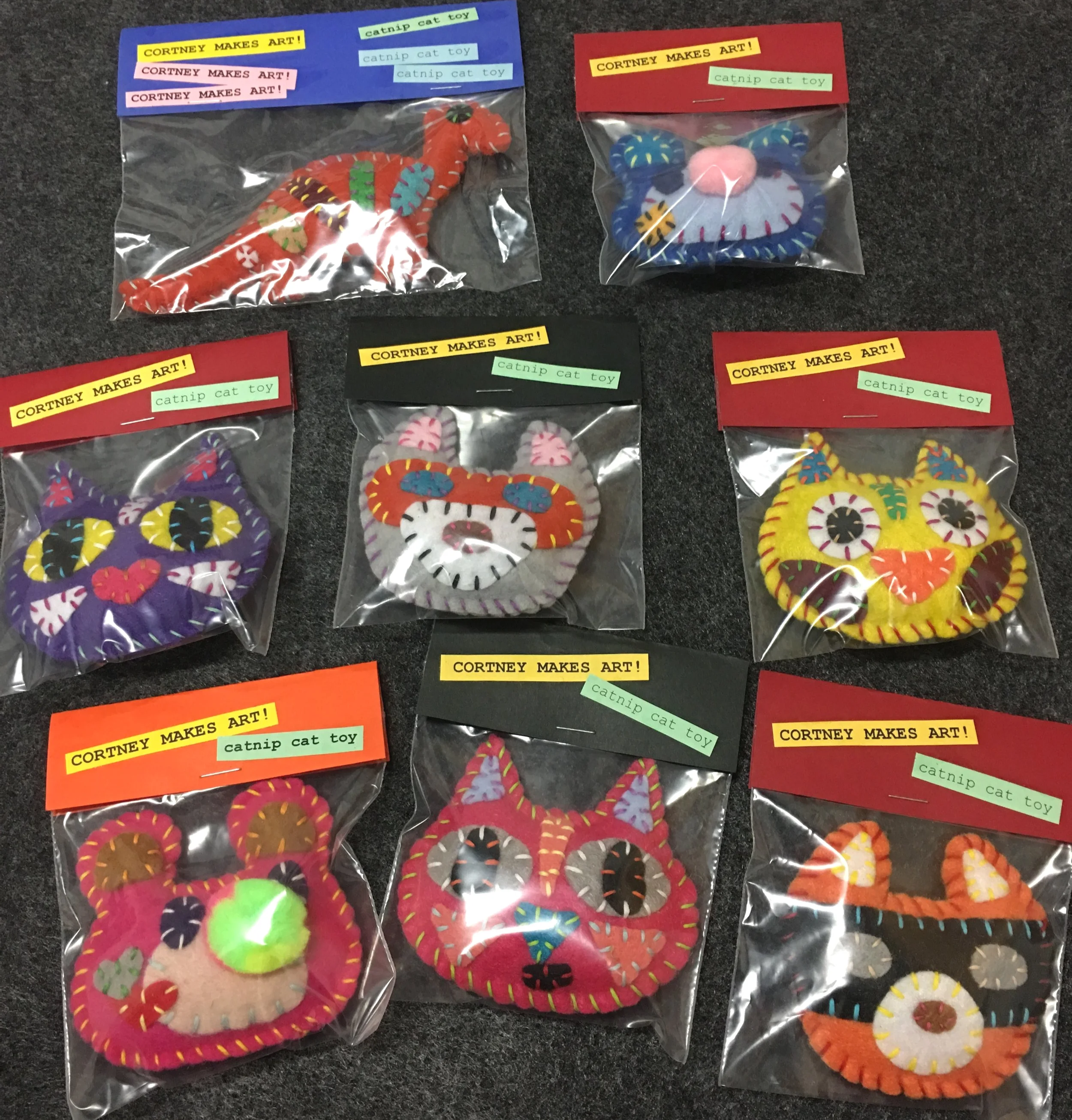 Catnip cat toys