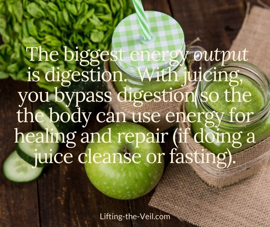 Green juice for sales energy