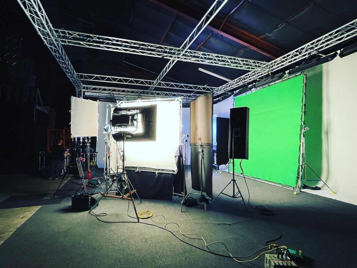 Pre-Light Day #austin #austintx #austinfilm #texasfilm #aduro #adurostudios #greenscreen #kino #kinoflo #hashtag #hashtags