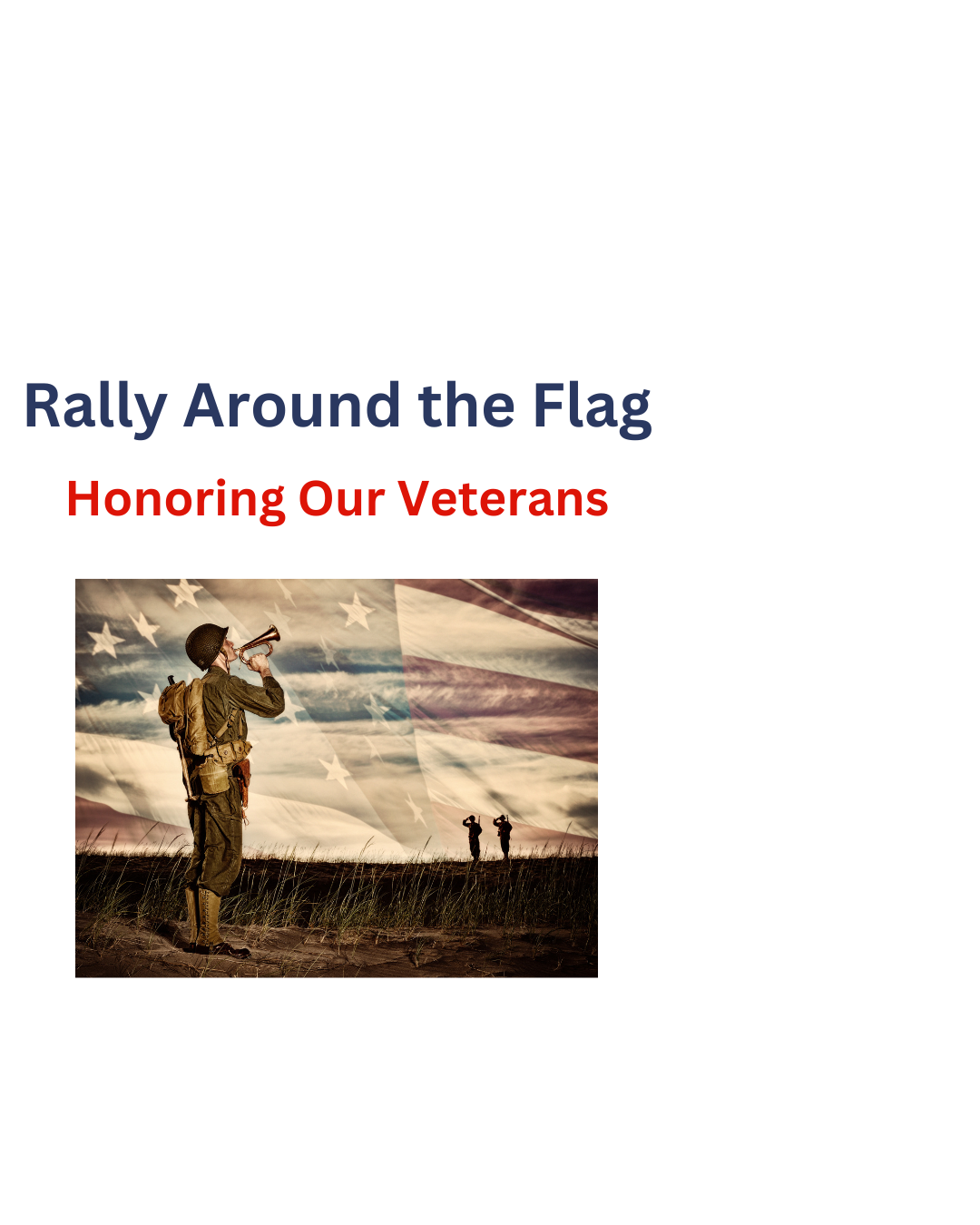 Memorial Day - Rally around the Flag