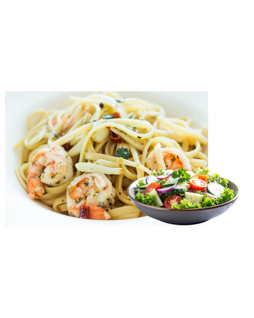 Shrimp Scampi Dinner