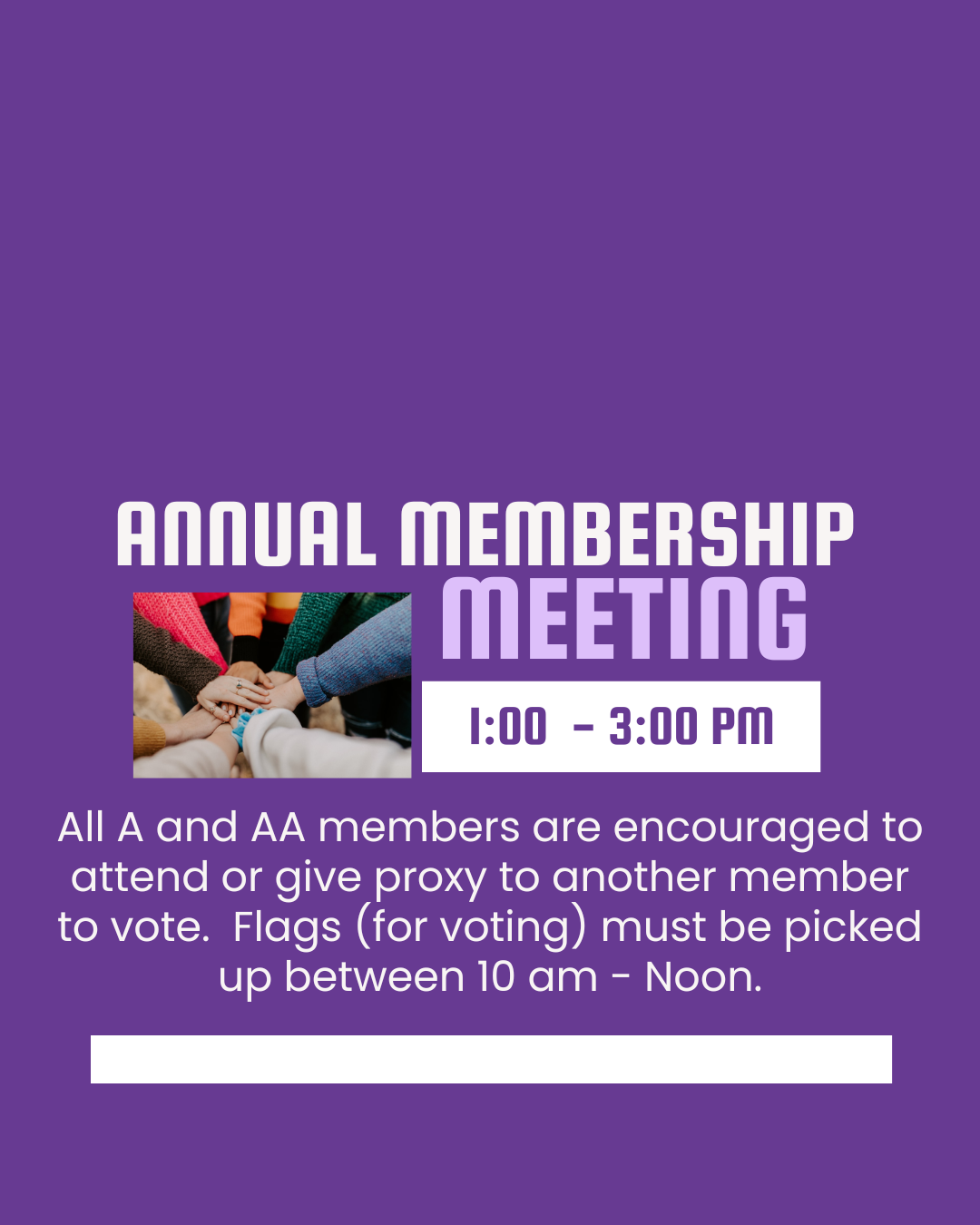Annual Membership Meeting