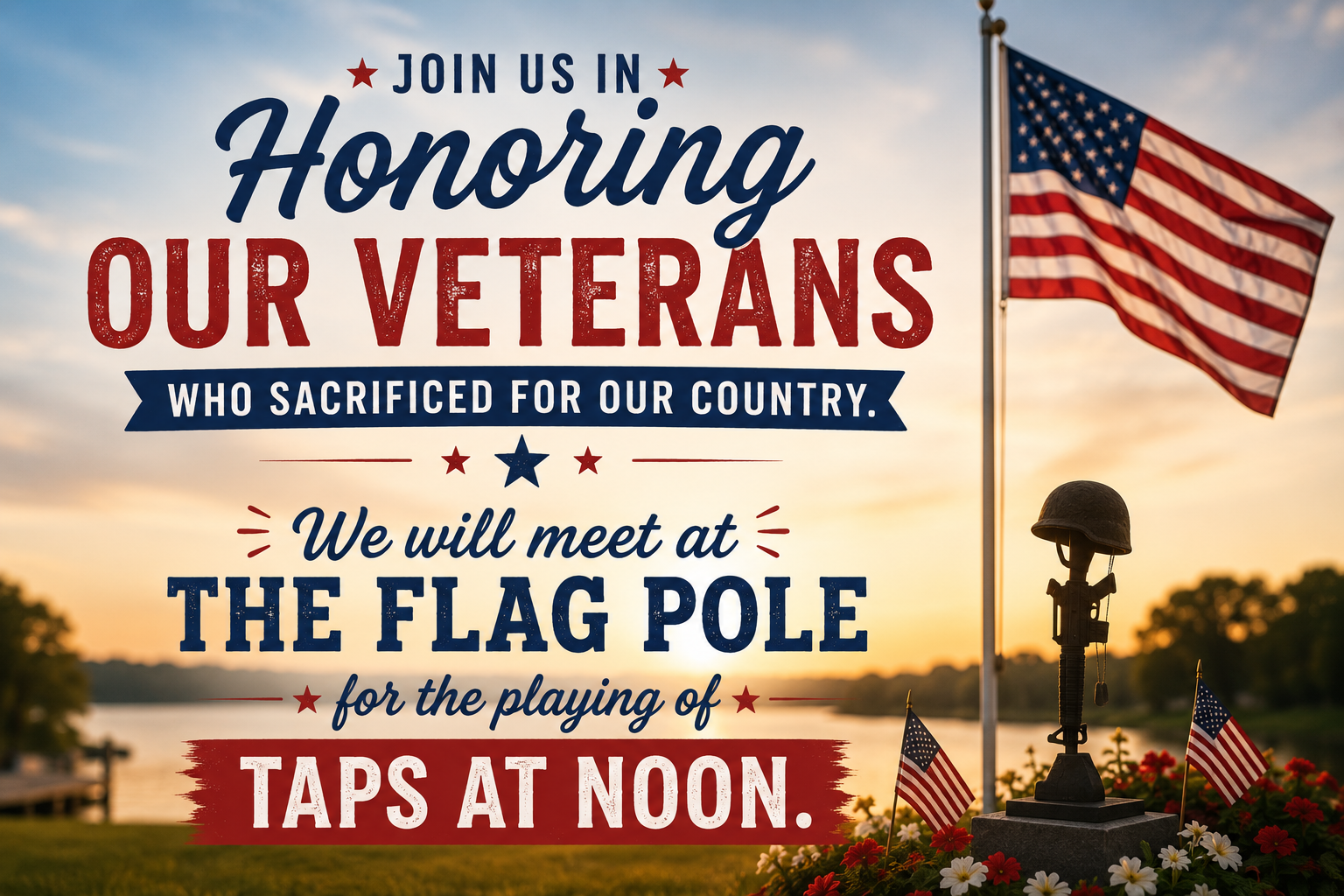 Memorial Day - Rally around the Flag
