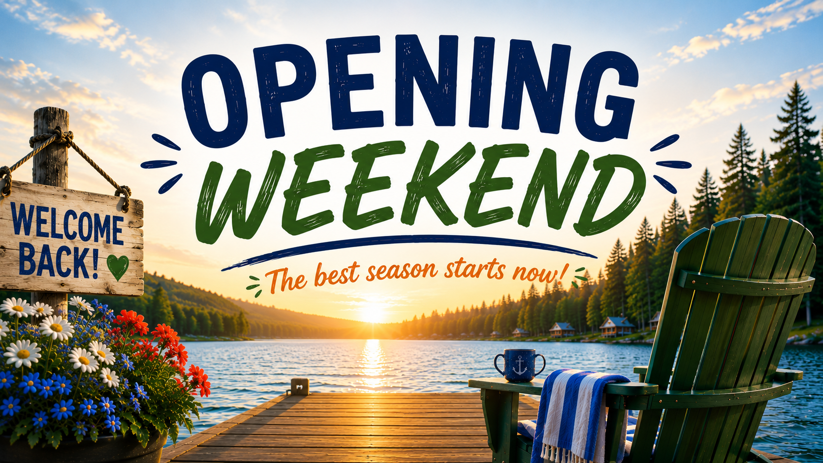 Opening Weekend for Visitors