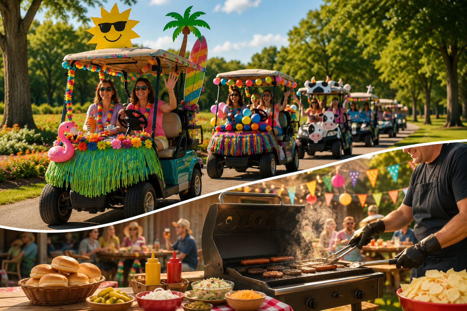 Steve Hart's Annual Weenie Roast &amp; LOWC Golf Cart Parade