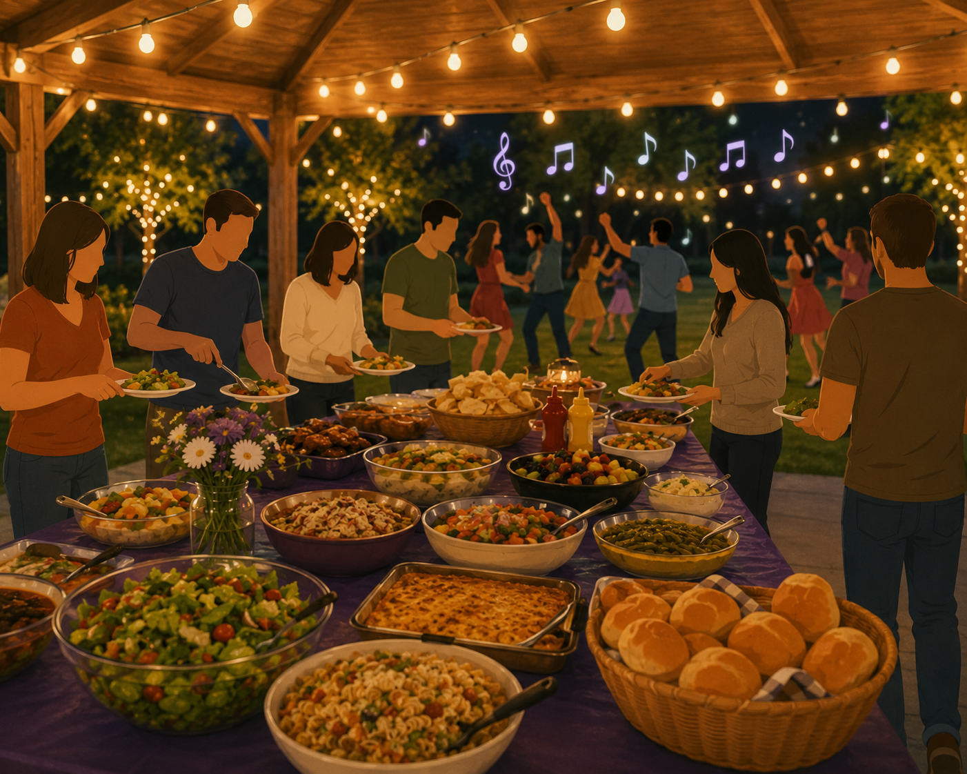 Flavors of LOWC Potluck