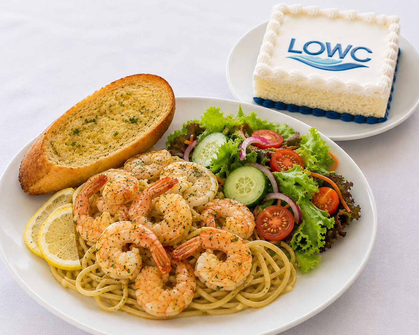 Shrimp Scampi Dinner