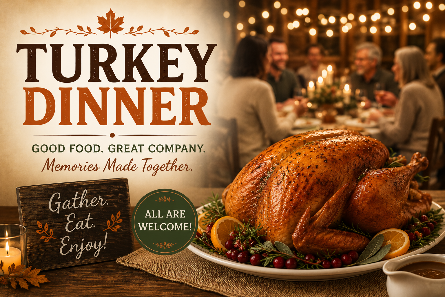 Thanksgiving (Turkey) Dinner by Dawn