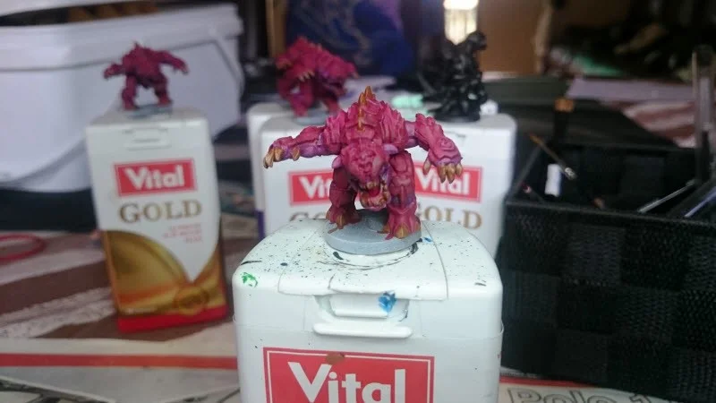 There really is no reason not to call it done here. It will actually look a lot better on the table than unpainted.