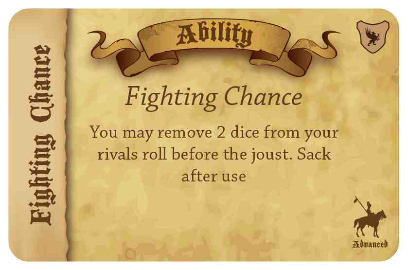 Advanced Ability card