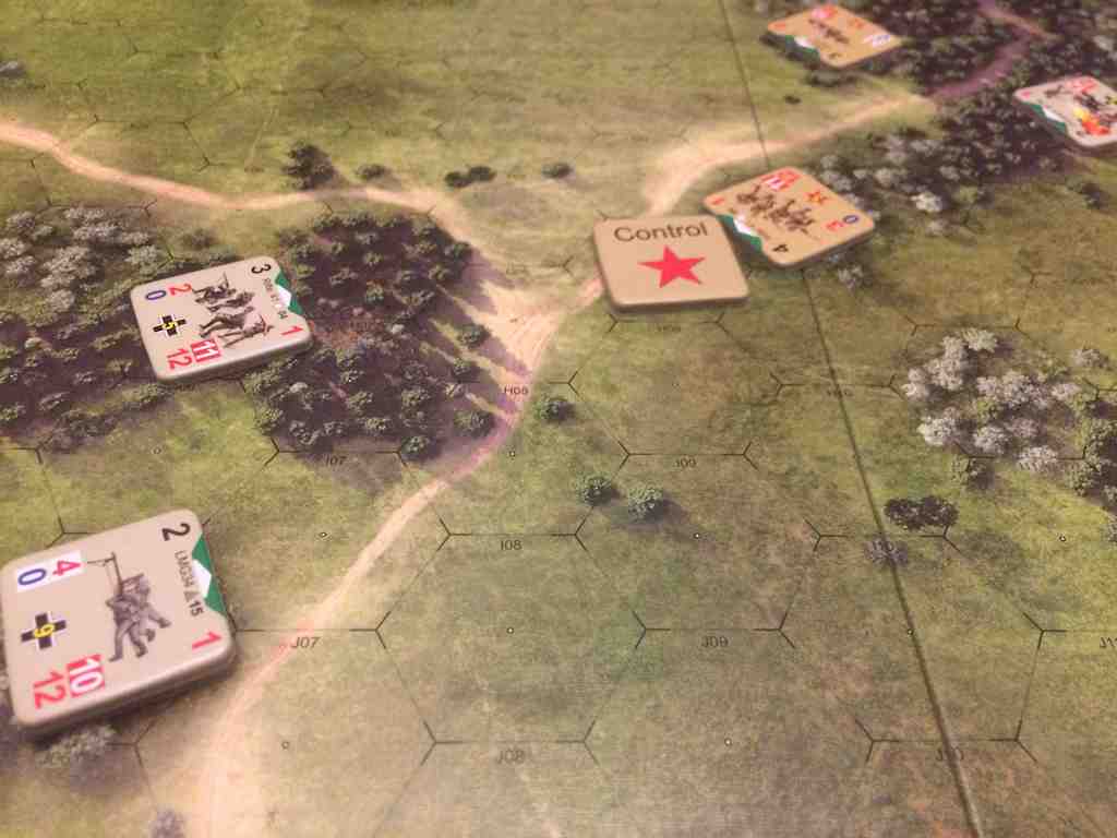 German LMG overwatching the Soviet control point
