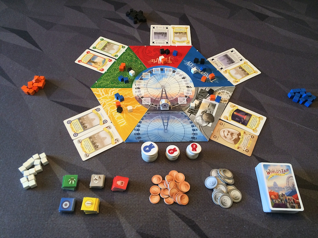 Four player setup