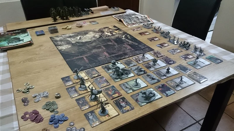 Within an hour of opening the box the first game was ready to go.