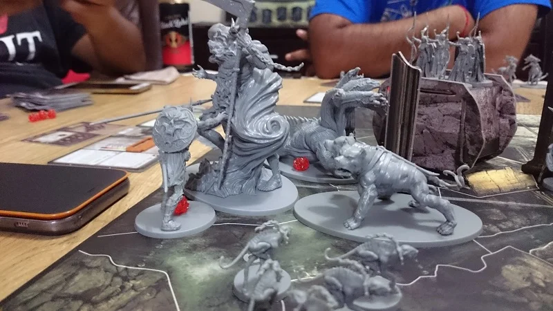 Hades valiantly holds off Kronos long enough to grab the last Omphalos and win the game!